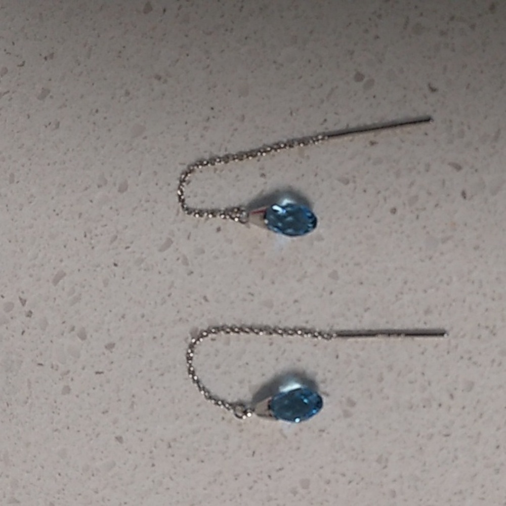Threader Earrings - image 1